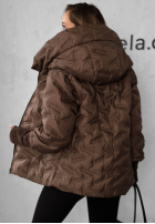 Pikowana Geacă z kapturem Autumn Edge negru