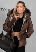 Pikowana Geacă z kapturem Autumn Edge negru