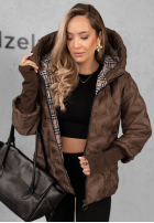 Pikowana Geacă z kapturem Autumn Edge negru