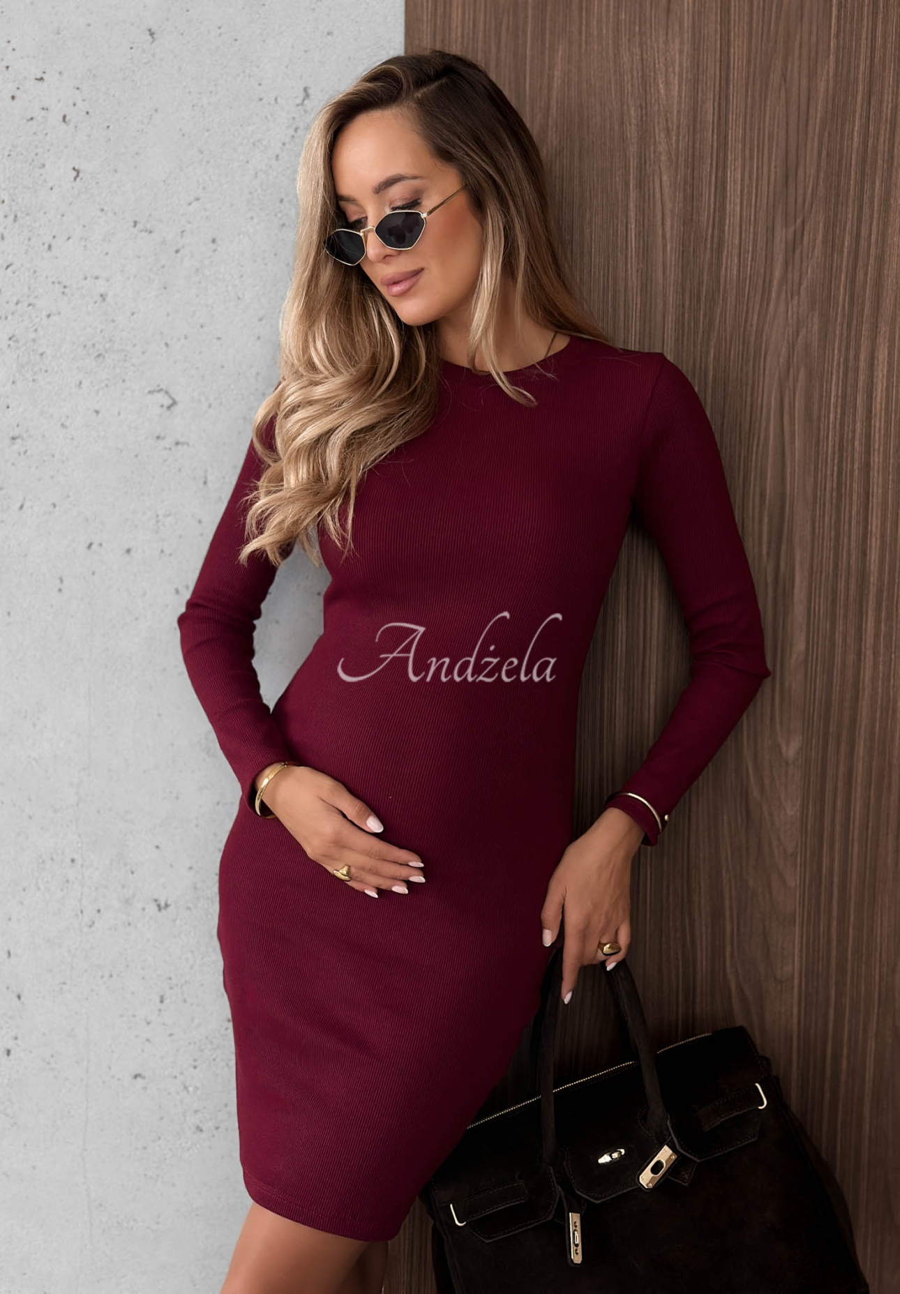 Rochie mini din bumbac cu striații Every Season