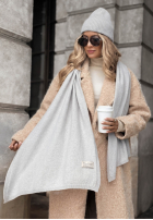 Compleu Căciulă i szalik z kaszmirem Arctic Romance mokka