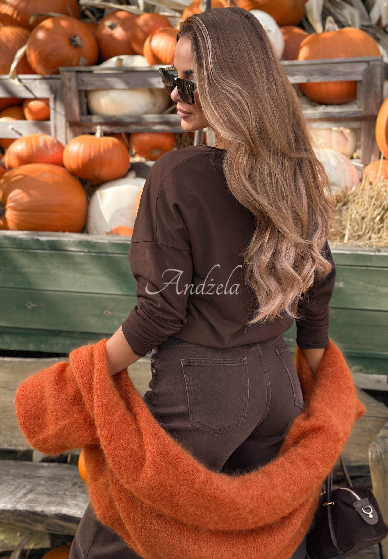 Bluză din bumbac cu mânecă lungă și imprimeu floral Autumn Sweetie