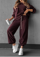 Sztruksowy Compleu de trening z wiskozy Endless Comfort mov afină