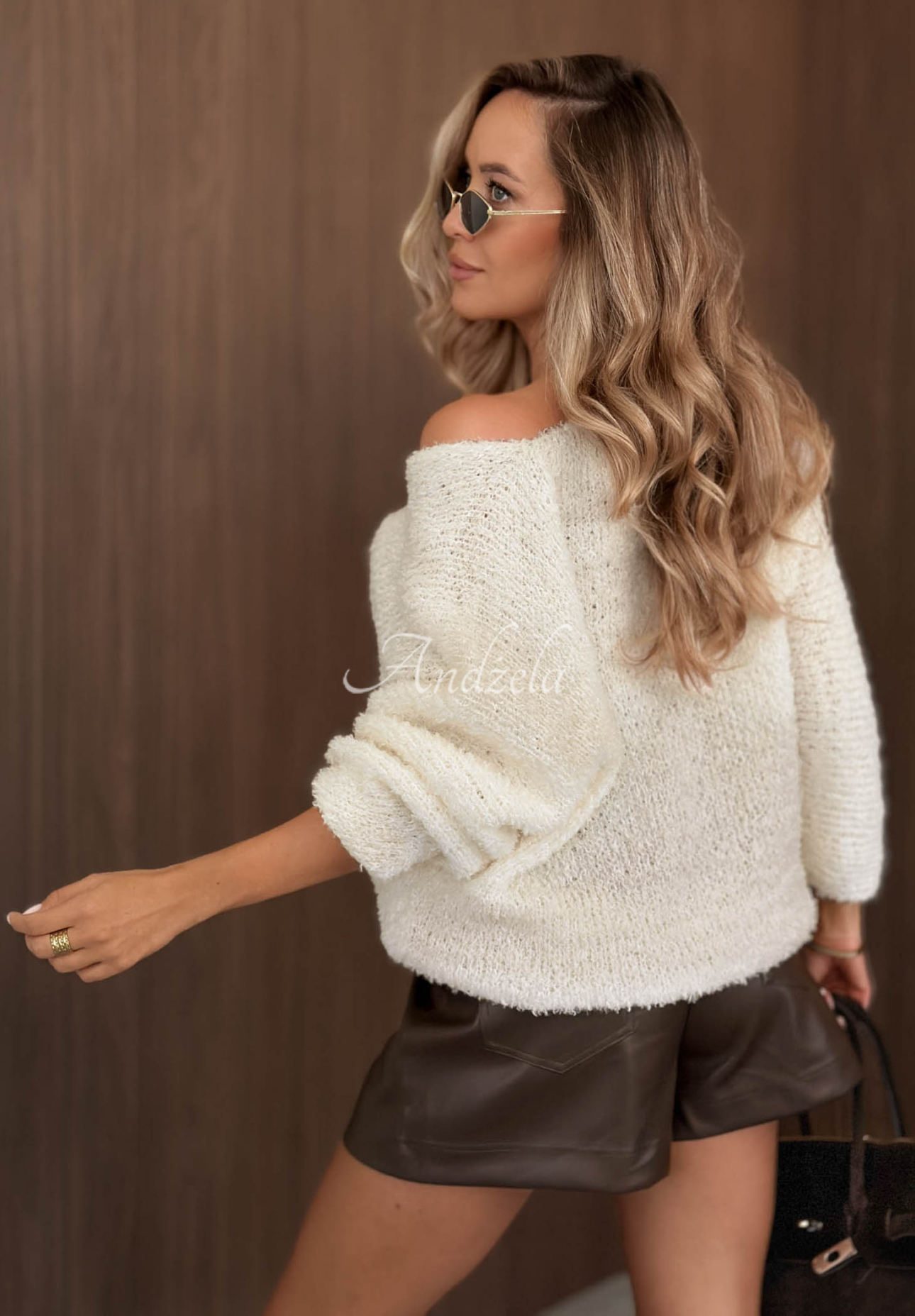 Pulover moale cu mohair și lână Mi Mio