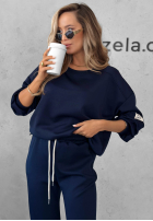 Compleu de trening Sunday Mood ciocolatiu