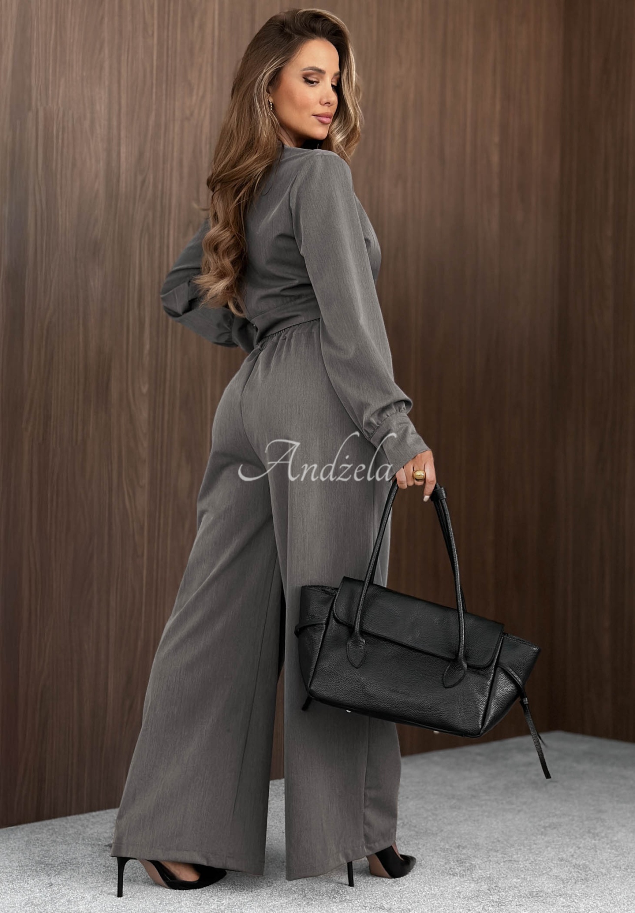 Compleu elegant cu pliuri Style Desire