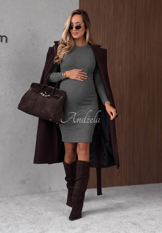 Rochie mini din bumbac cu striații Every Season