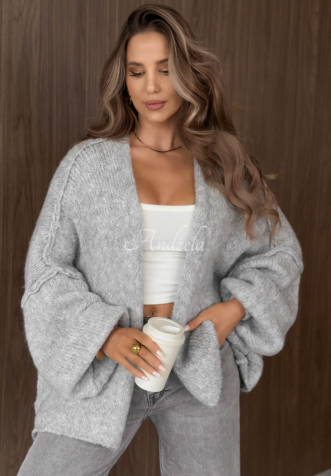 Cardigan oversize Be Gentle And Kind
