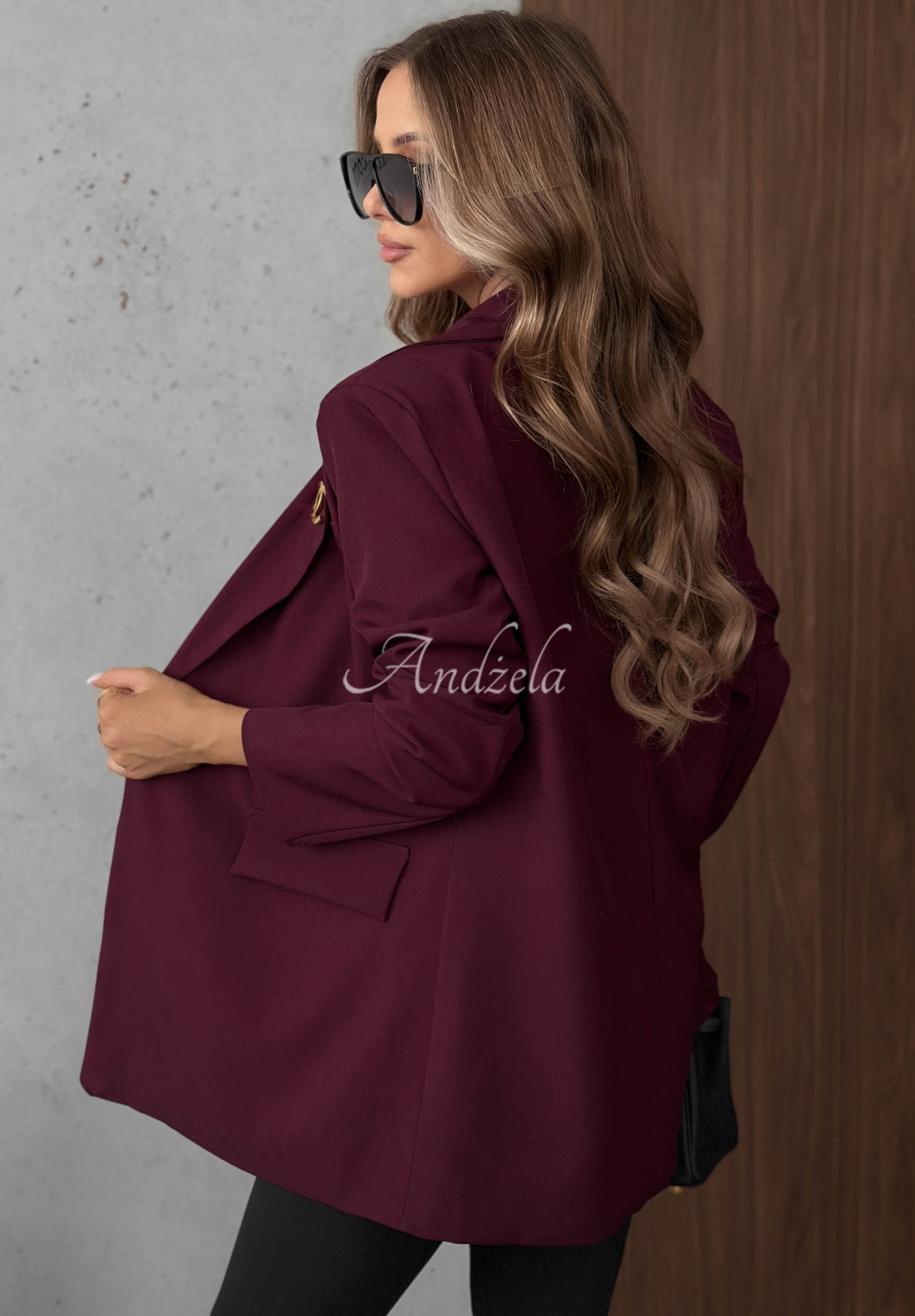 Elegancka Sacou z kołnierzem Timeless Poise