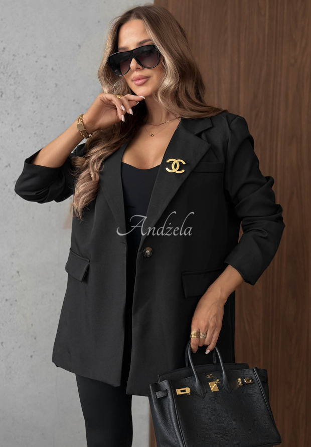 Elegancka Sacou z kołnierzem Timeless Poise