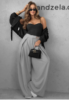 Krótki Top  na ramiączkach Dark Charm negru