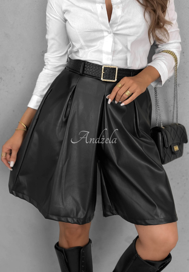 Bermude din de piele Fall Dream