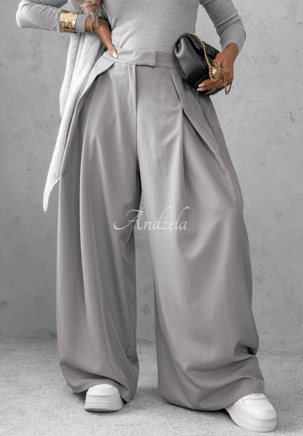 Pantaloni eleganți cu pliuri The Edition