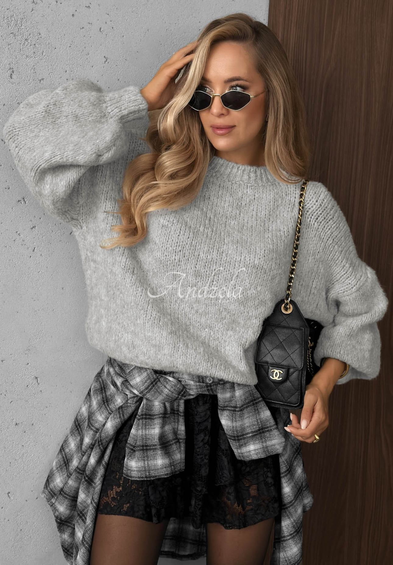 Pulover moale oversize din lână și vâscoză Cloud Babe