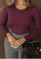 Body longsleeve Soft Reset ciocolatii