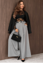 Koronkowa Bluză longsleeve Blush Season negru
