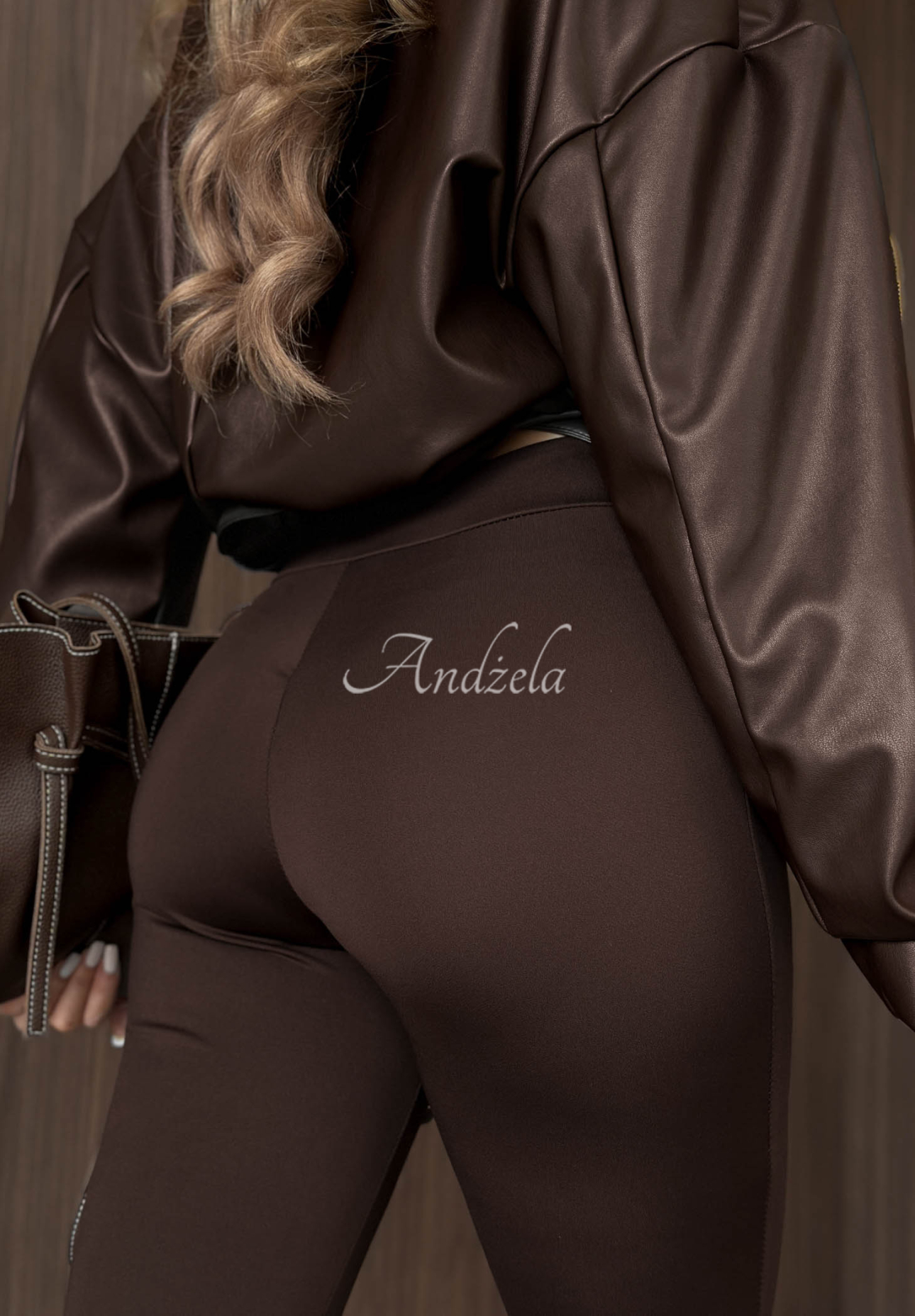 Colanți simpli mulați cu baretă Fine Shape