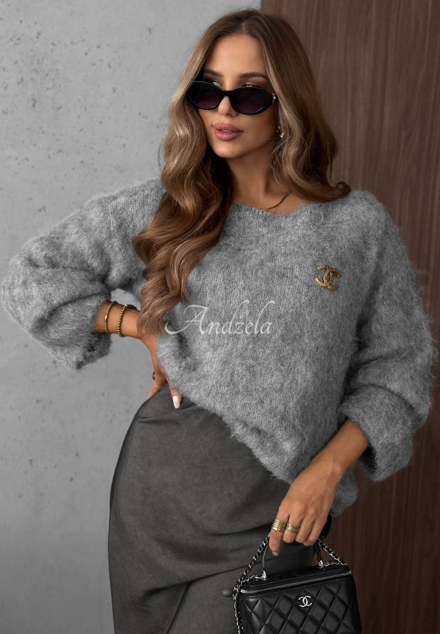 Pulover moale cu l&acirc;nă Pretty Softness