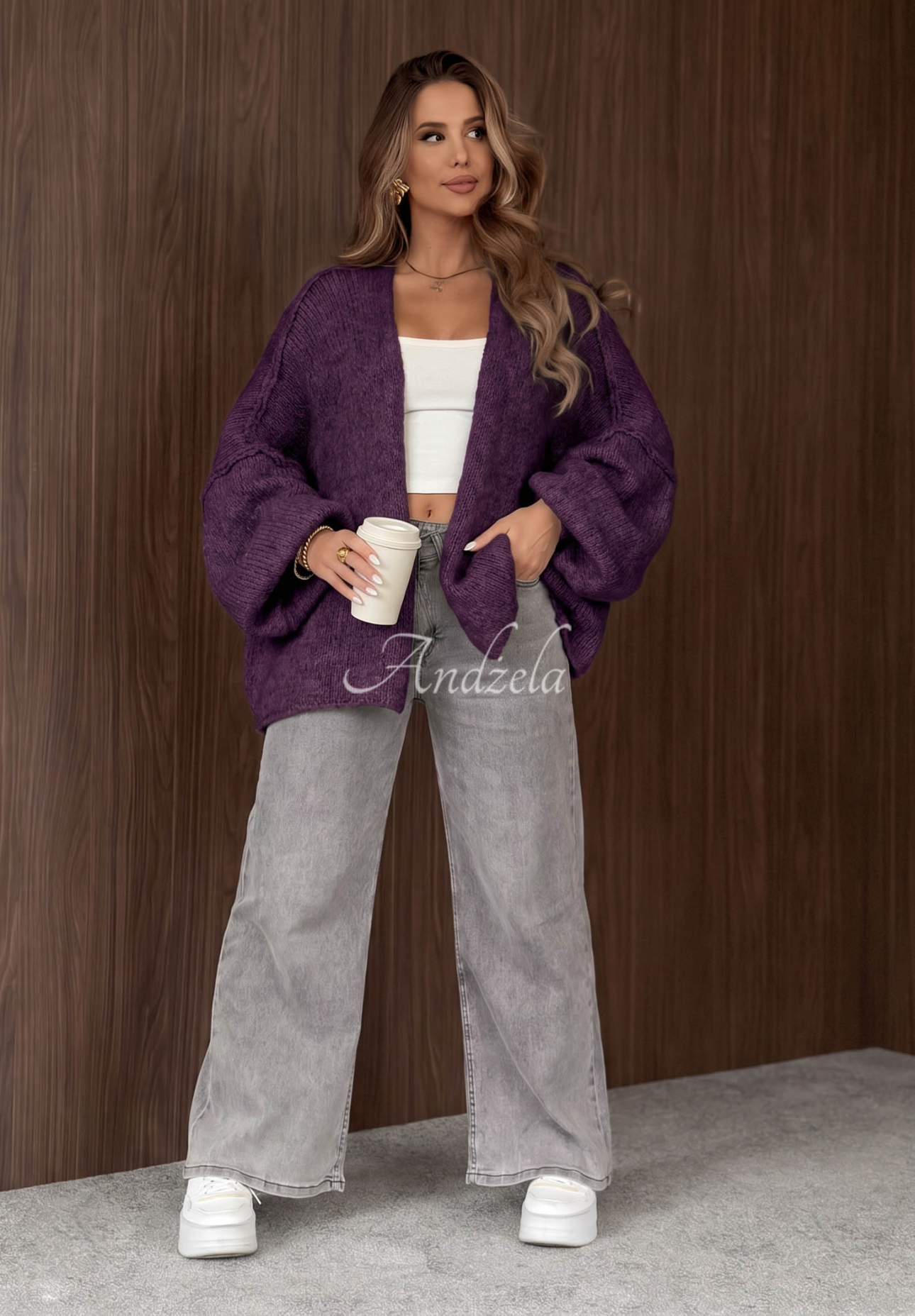 Cardigan oversize Be Gentle And Kind