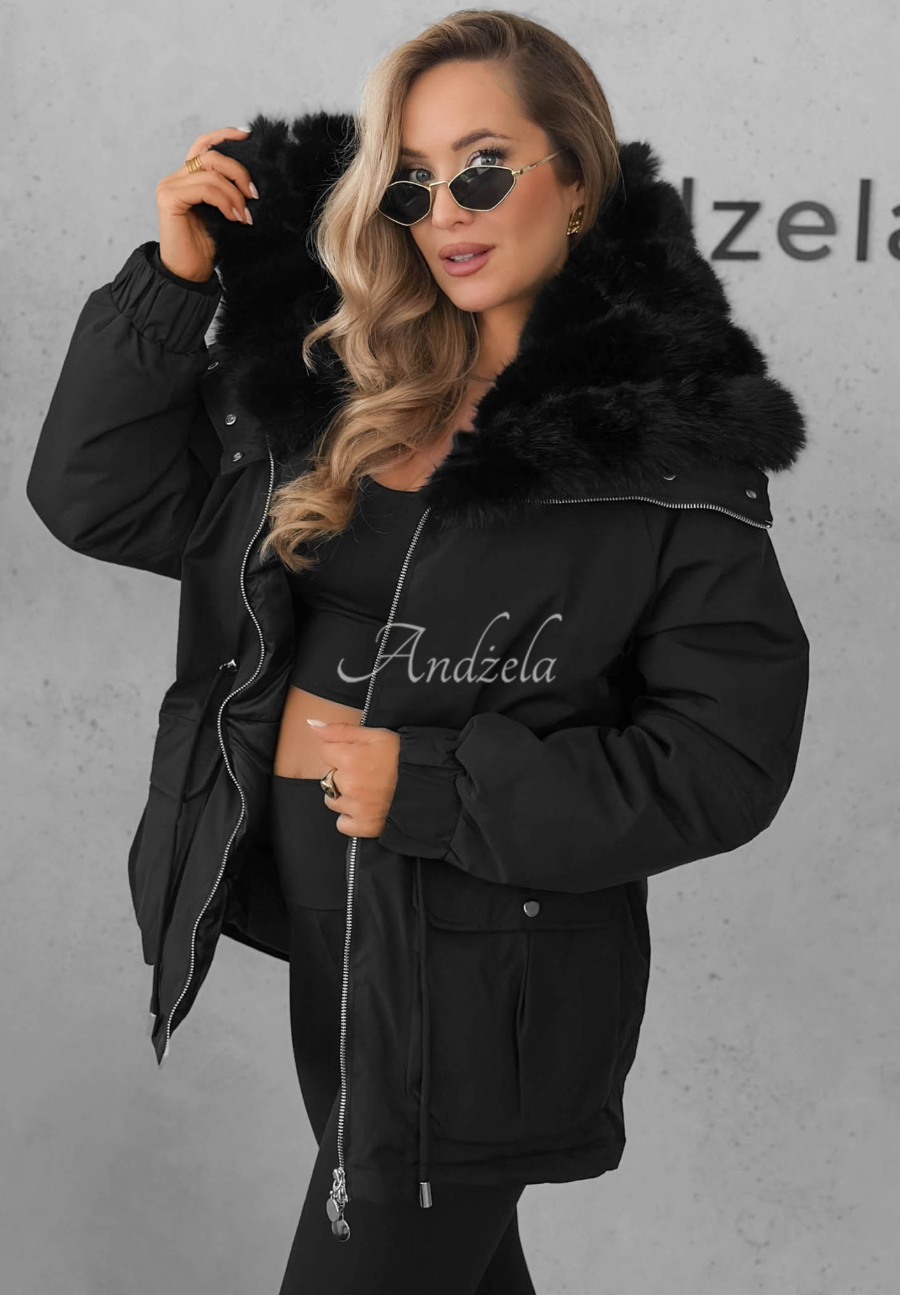 Geacă parka scurtă cu blăniță Last Chapter