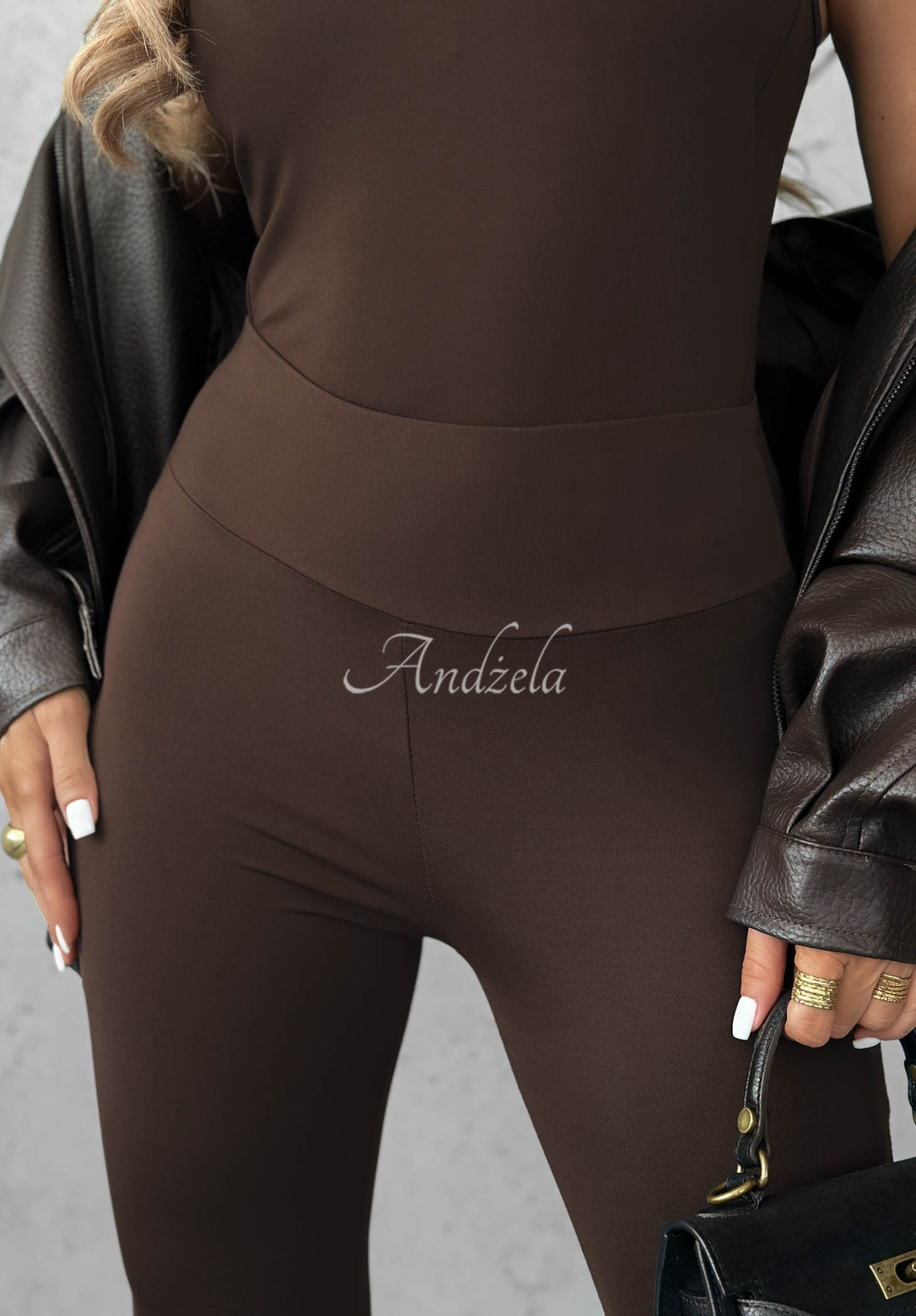 Colanți evazați push-up din vâscoză Tease Me