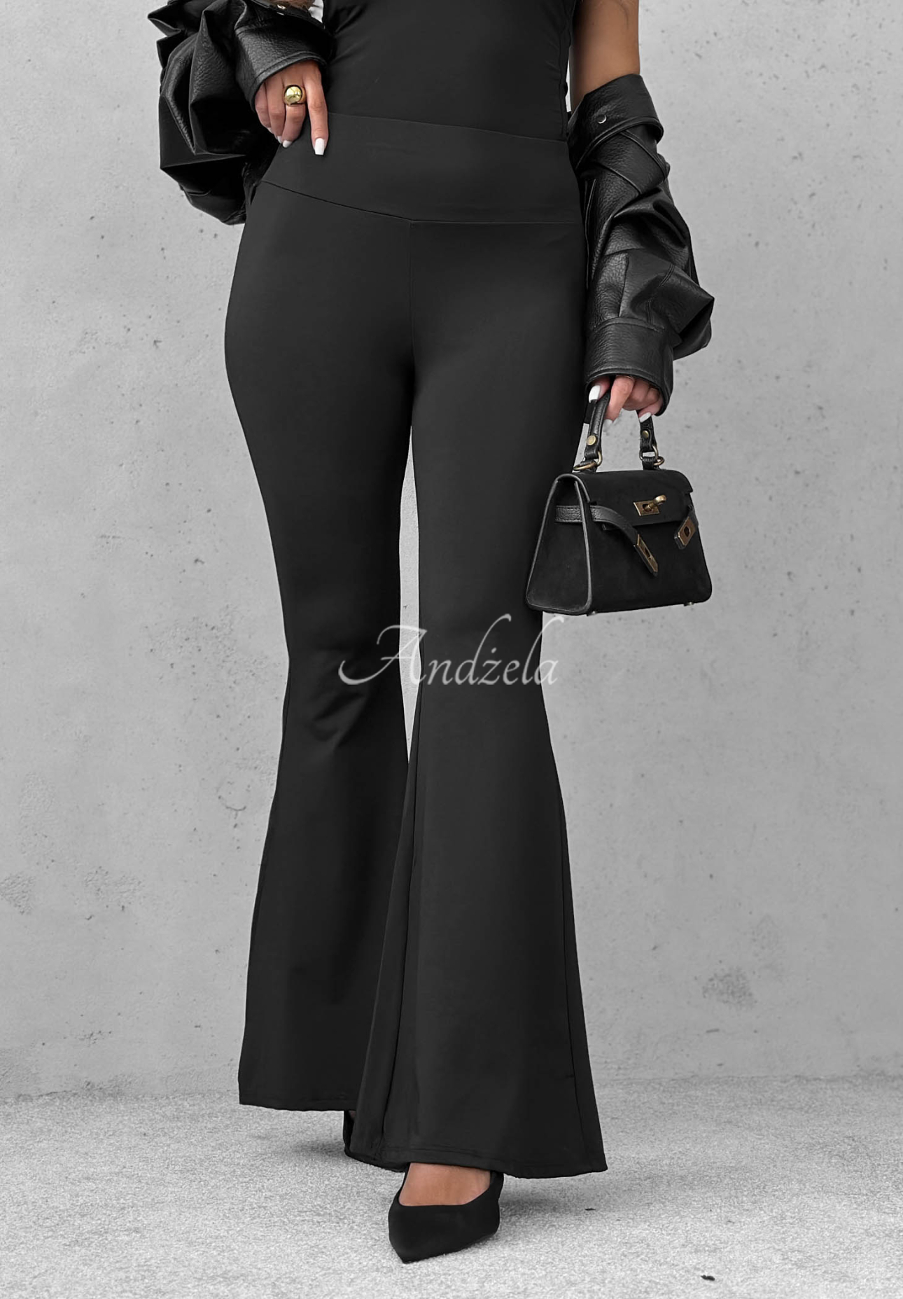 Colanți evazați push-up din vâscoză Tease Me