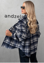Cămașă z kołnierzem w kratę Maple Plaid bluemarin