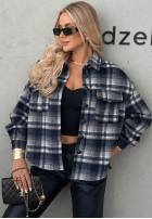 Cămașă z kołnierzem w kratę Maple Plaid bluemarin