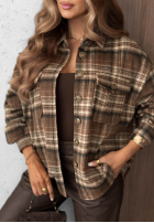 Cămașă z kołnierzem w kratę Maple Plaid bluemarin