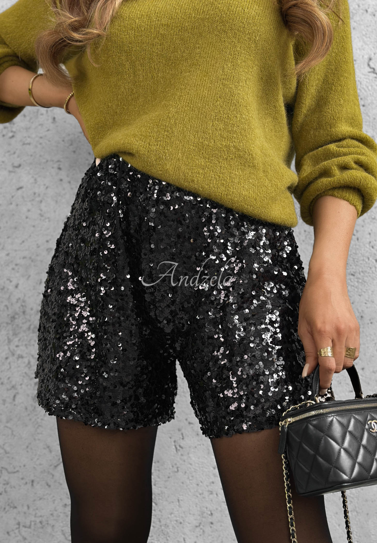 Pantaloni scurți cu paiete Sparkle Desire
