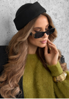 Căciulă typu toczek Quiet Elegance negru