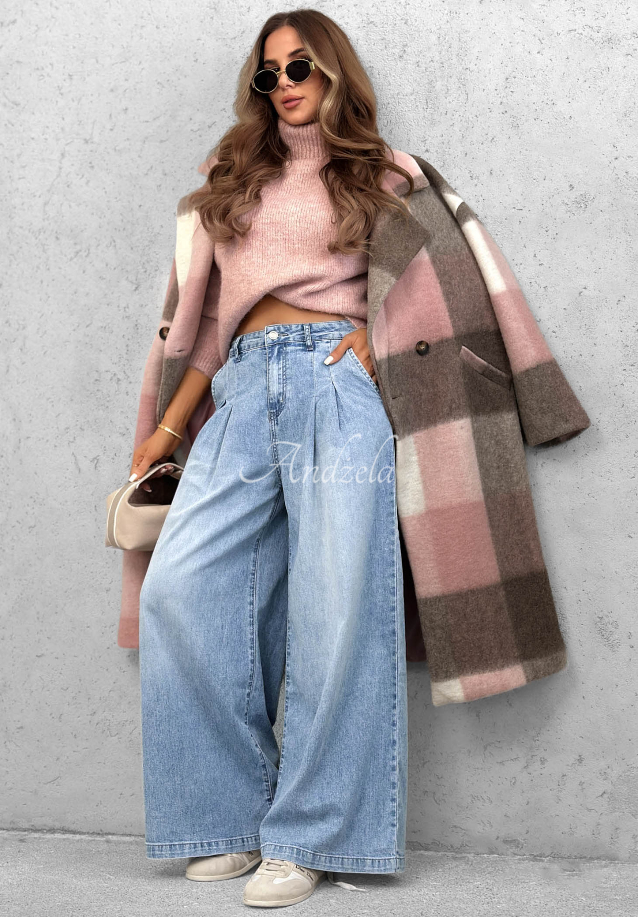 Blugi wide leg Daily Walk