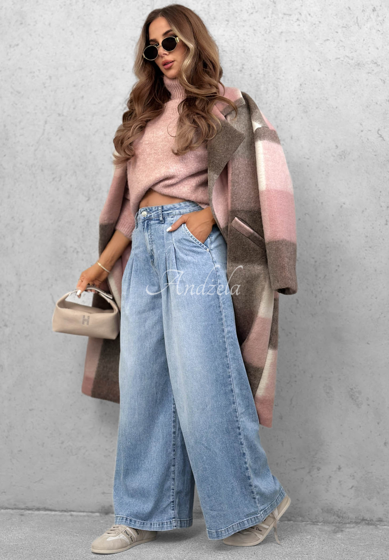 Blugi wide leg Daily Walk