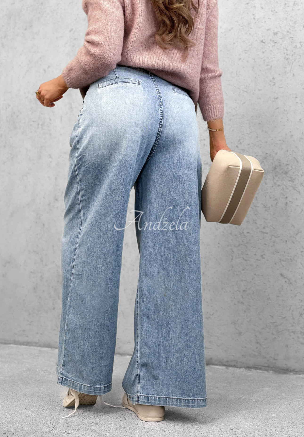 Blugi wide leg Daily Walk