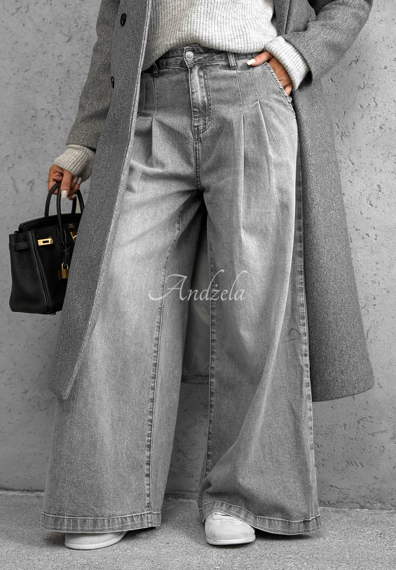 Blugi wide leg Daily Walk