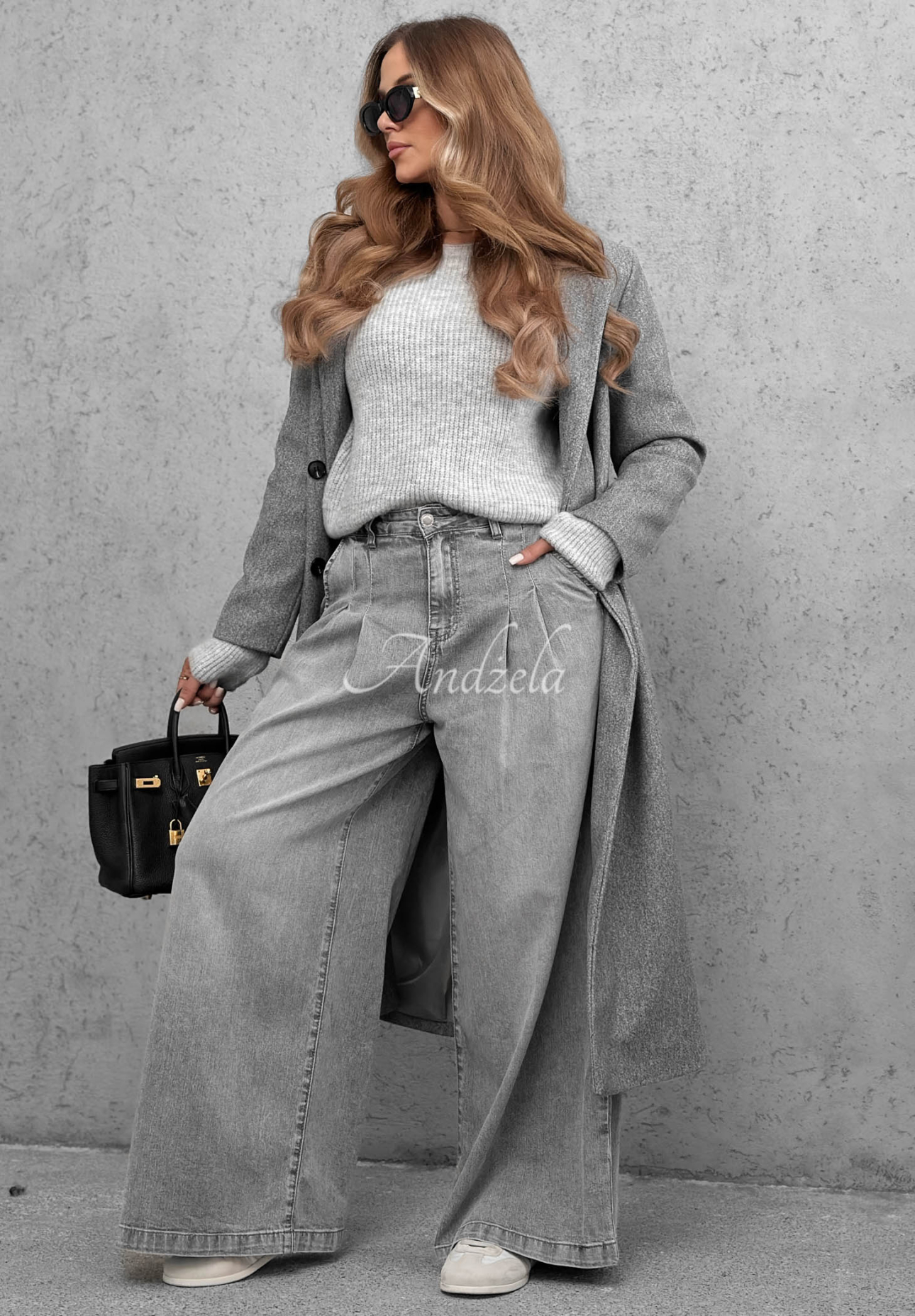Blugi wide leg Daily Walk