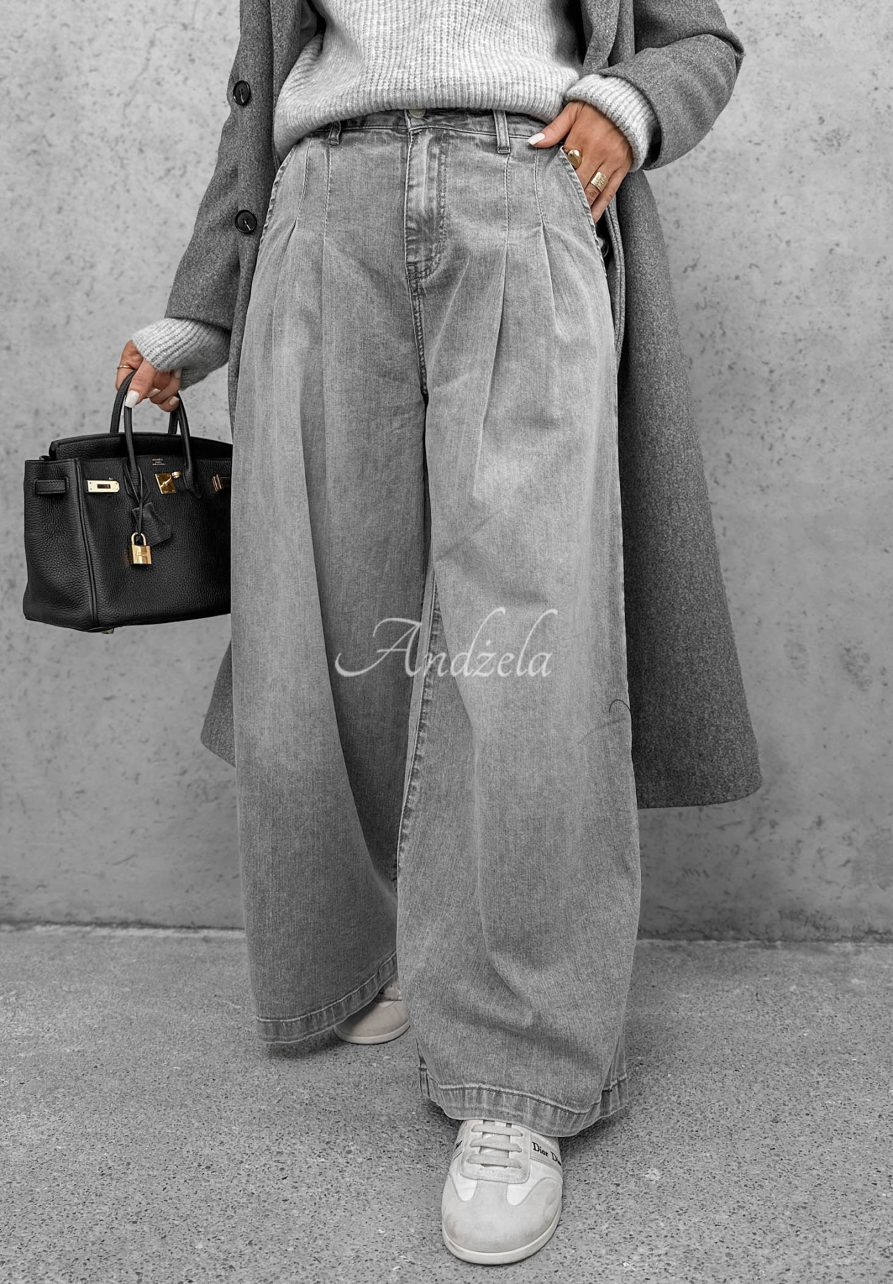 Blugi wide leg Daily Walk