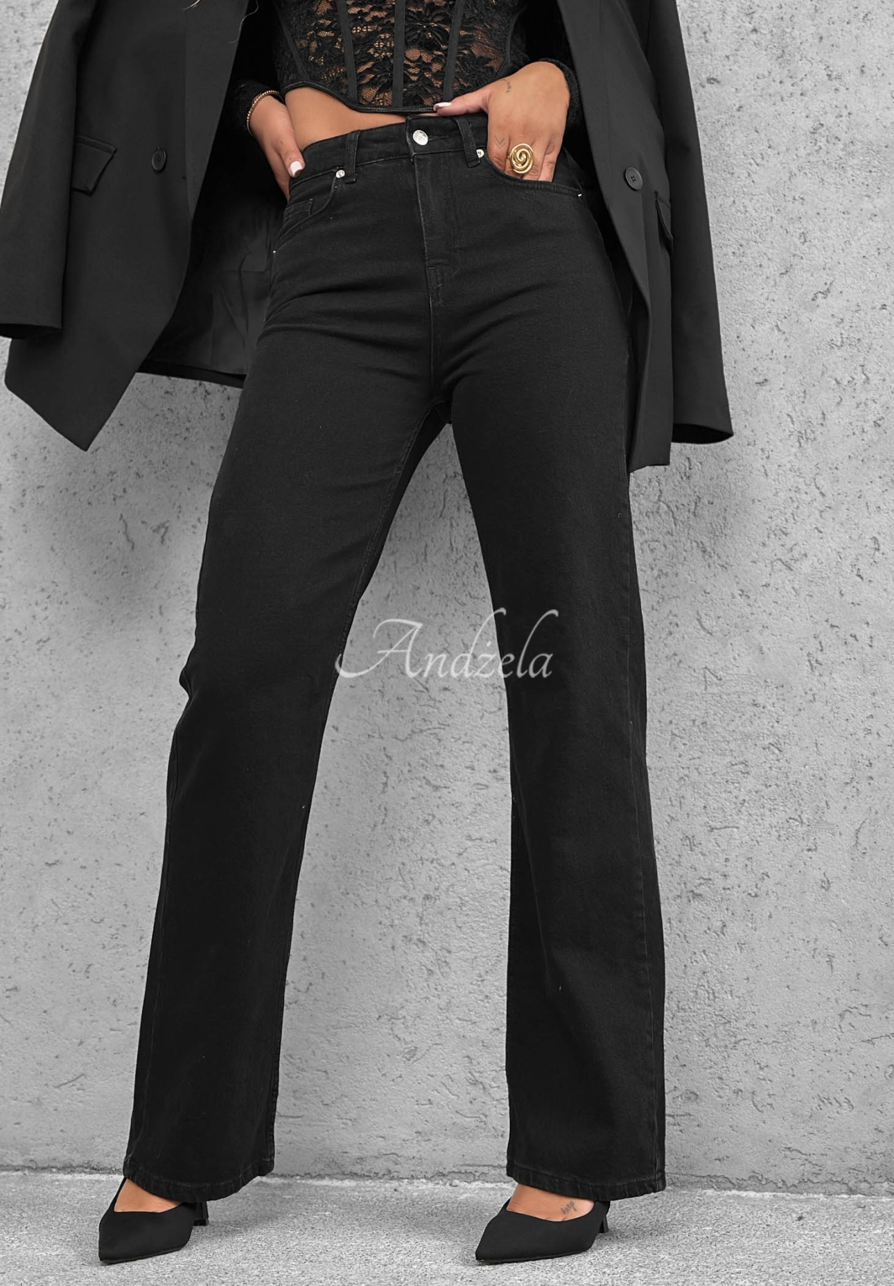 Blugi straight Rebel Energy