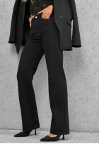 Pantaloni din denim straight Rebel Energy negre