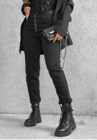 Pantaloni din denim skinny Casual Mood negre