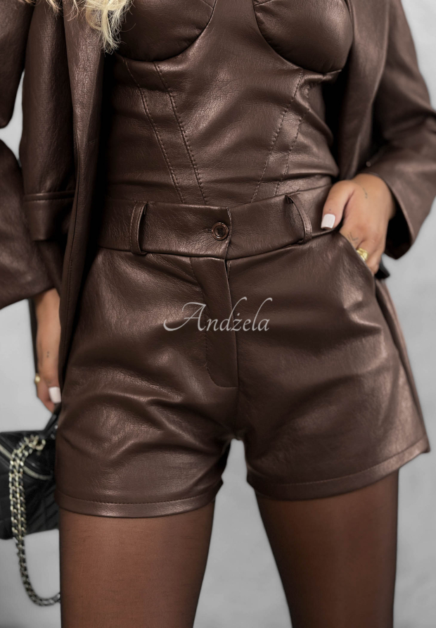Pantaloni scurți din piele Dangerous Darling