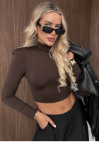 Scurtă Bluză longsleeve Sassy Muse negru