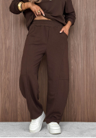 Compleu de trening Sunday Cozy ciocolatiu