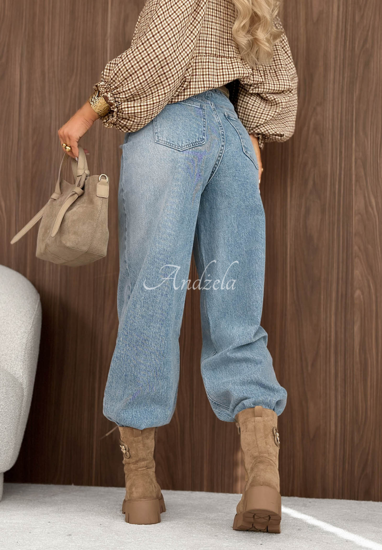 Blugi mom fit Street Rhythm