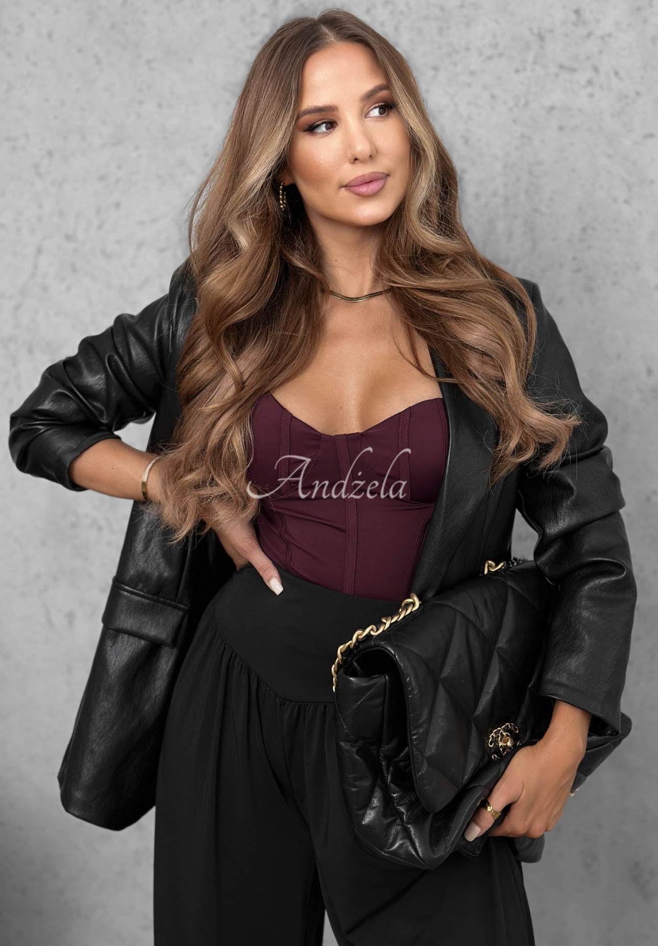 Top         corset scurt cu bretele Night Romance