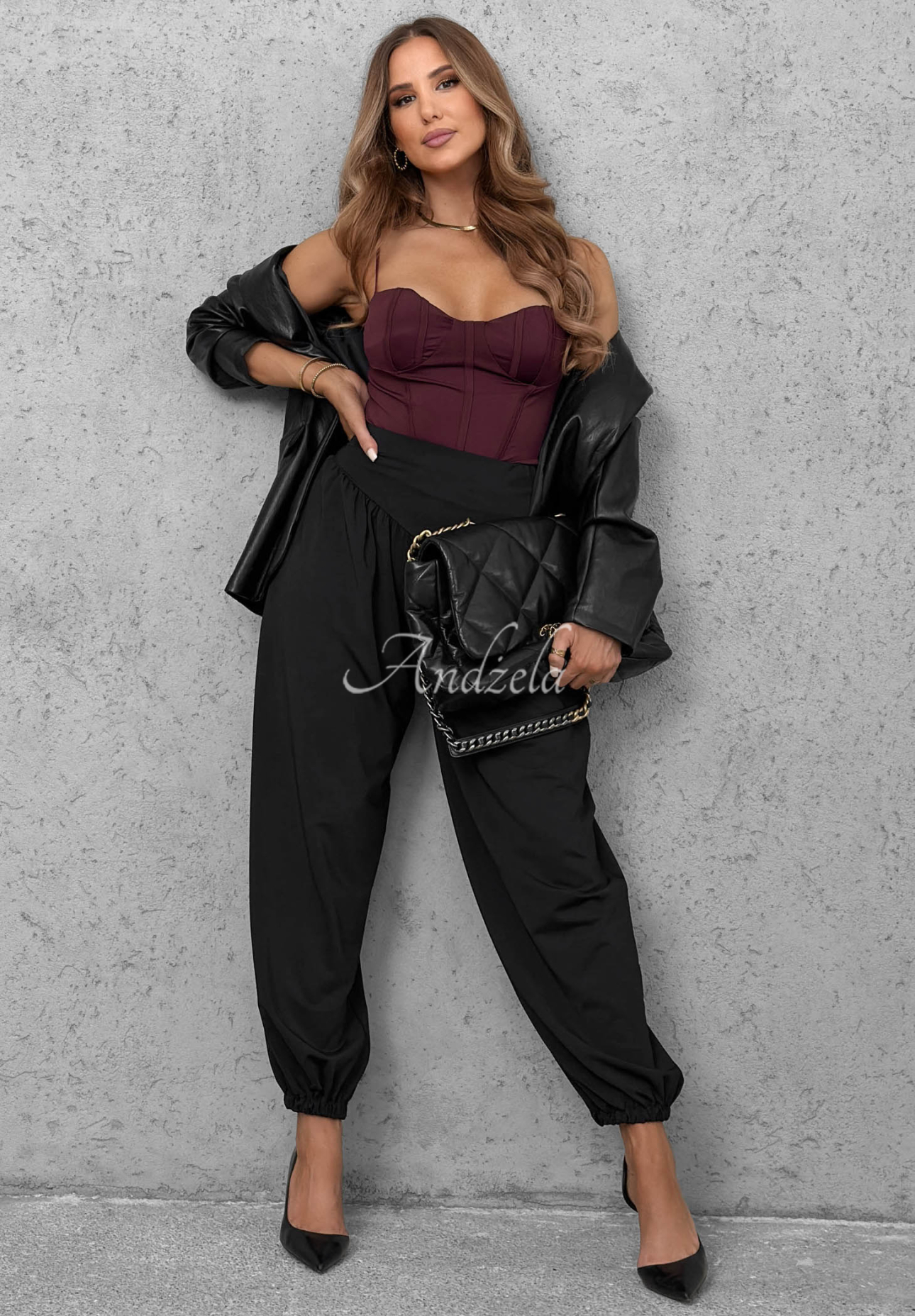 Top         corset scurt cu bretele Night Romance