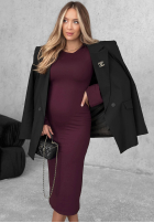 Rochie longsleeve dzwonek Champagne Nights negru