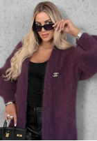 Długi Cardigan Honey Weather mov afină