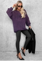 Miękki Pulover oversize Sugar Babe bej
