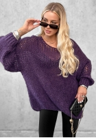 Miękki Pulover oversize Sugar Babe bej